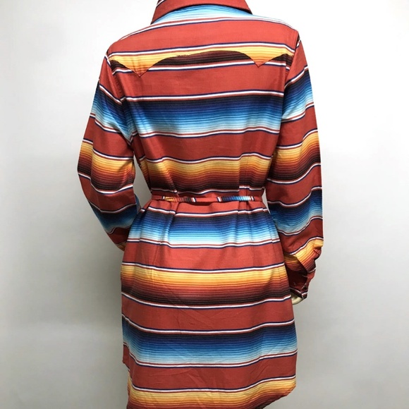 ❌❌SOLD❌❌ TASHA POLIZZI Colt 44 Ranch SERAPE Dress - Picture 5 of 8